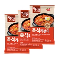 Dongwon Tteokbokki with ramen,Rabokki, Pack of 3