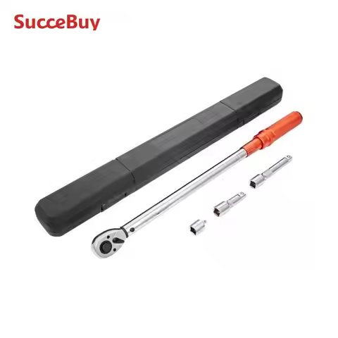 SucceBuy 1/2" 1/4" 3/8" Mechanical Torque Wrench Set Precision Pointer Hand Tools Torque Wrench Work