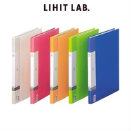 LIHIT LAB. Clear Book Side Vents 40 Pockets A4/A3 G3401 / Piano Scores Folder  Fits : A4 40P / A3 20