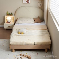 Bedroom Modern Small Apartment Youth Stitching Tatami Table Times Bed Bedside No Simple U4RF