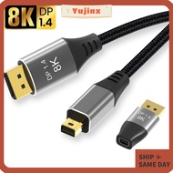 YUJINX Mini DP to DP Cable Monitor Laptop MDP to DP 8K@60Hz 4K@144Hz