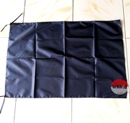 bendera hitam polos 60x90 Cm
