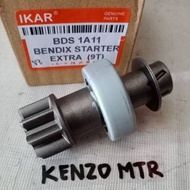 BENDIX STARTER CARRY EXTRA 1.0 ST100 9T 9 TEETH