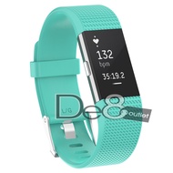 Fitbit Charge 2 Silicone Replacement Strap (Tali Jam) -[READY STOCK]