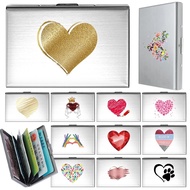 Mini Stainless Steel Business Card Holder Name Card Credit Debit Card Holder