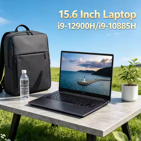Stunning Business Ultrabook 15.6" Intel Core i9-10885H/i9-12900H Win11 Pro Dual M.2 SSD WIFI5 BT Fin