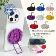 Suction Cup Mobile Phone Holder Adhesive Silicone Mobile Case Washroom Smooth Wall Suction H6a4