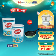 [Tặng Chảo Chống Dính] Bộ 2 Sữa Bột BOOST OPTIMUM Xuất Xứ Singapore Bổ Sung Dinh Dưỡng Giúp Cải Thiệ