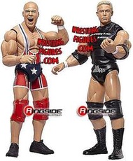 ☆阿Su倉庫☆WWE摔角 TNA Mr. Anderson &amp; Kurt Angle Figures 豪華版雙人組人偶