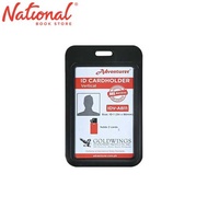 Adventurer Id Protector Idv-Ab11 54X86Mm Vertical Holds 2 Cards Black - School Supplies