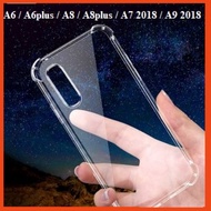 Samsung A6 / A6plus / A8 / A8plus / A7 2018 / A9 2018 Transparent Case Protects High Elastic Phone