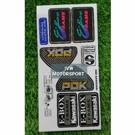 STICKER THAILOOK E-BOX FRAME KAWASAKI KR150/SERPICO150