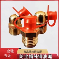 New Model Grease Gun Nozzle Set Box Complete Set Pure Copper Dust Cap Grease Gun Nozzle Oil Grease N