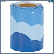 Bulletin Board Borders: Blue Sky Die Cut Trim Bulletin Board Clouds Decorations - for School Classro