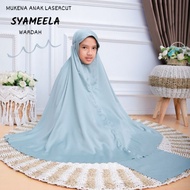 Mukena Traveling Jumbo 2 In 1 Motif Aurora / Mukena Rayon Poncho