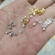 Guangzhou 18k pressure cooker end clasp, full-size wire jewelry positioning beads, Japanes