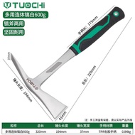 Integrated Geographical Prospecting Hammer Flat Head Escape Hammer Multi Functional Mining Tool Geol