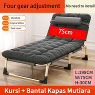 Kursi Malas Tempat tidur lipat kasur lipat murah kasur portable Folding bed ranjang lipat Tempat tidur lipat empuk yang nyaman