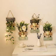 Pendant Entrance Wall Simulation Flower Bedroom Wall Decoration Hanging ins Background Wall Living R