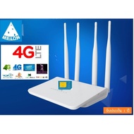 4G Router เราเตอร์ ใส่ Sim 4 เสา รองรับ 4G,3G  ,CAT 4 รองรับการใช้งาน Wifi ได้สูงสุด 32 users