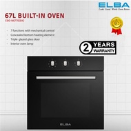 Elba EBO-N6770(BK) Built In Oven 67L With 8 Functions EBON6770(BK)