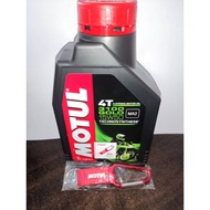 (FREE KEYCHAIN) MOTUL 4T 5100 15W50 ENGINE Oil Motorcycle  100% ORI MOTUL