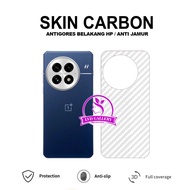 One Plus 13 5G One Plus 13S One Plus 13T 5G One Plus 15 5G One Plus Ace 6T Skin Carbon Transparent G