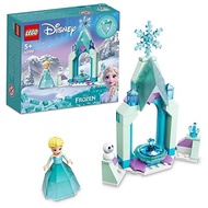 LEGO Disney Princess Elsa's Castle Courtyard 43199 Toy Block Present Princess Princess Castle Girls Ages 5+ [Direct from Japan]
