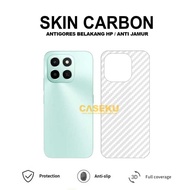 Honor X5C Plus Honor X6C Skin Carbon Garskin Anti-Scratch Back Honor X5C Plus X6C