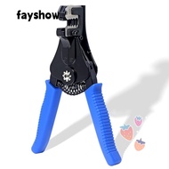 FAY Wire Stripper, Automatic High Carbon Steel Crimping Tool, Multifunctional Blue Wiring Tools Cable