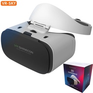 2024VR SHINECON SHINECON G19 Head-Wearing Version Mobile Phone 3D Virtual Reality Helmet VR Glasses