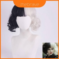 Cruella Captivating De Vil Costume Wig Short Style In Temperature High Fiber