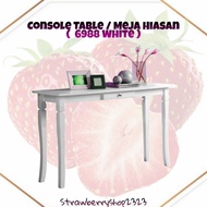 Console Table white / Meja Hiasan Putih / Corner Table