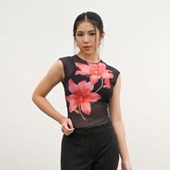 Ladida - Ixora Top | Sheer Top Mesh Top Transparent Women's Top