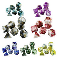 DND Dice Set 7pcs Polyhedral Dice for Board Game Party Entertainment Tabletop Game DND RPG