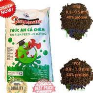 Seamaster Pallet Makanan Ikan Fish Feed Floating F00 F01