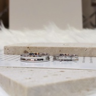 Pt950 Platinum Pair Ring High Purity (95% Content = Platinum) Wedding Ring,