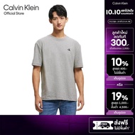 CALVIN KLEIN เสื้อยืดผู้ชาย Archive Logo ทรง Relaxed รุ่น 40HM229 P79 - สีเทา