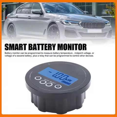 Bluetooth Battery Monitor Phone Control BMV 712 Easy To Install Digital Battery Monitor for Victron 
