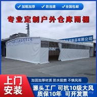 Hanging Warehouse Sliding Canopy Electric Outdoor Canopy Tent Channel Awning Large Basketball Court 