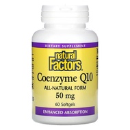 Natural Factors, Coenzyme Q10, 50 mg | 100 mg | 200 mg | 400 mg