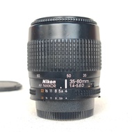 เลนส์กล้อง Nikon AF NIKKOR 35-80mm f/4-5.6 D Zoom Lens Mount nikon พร้อมฝาหน้า ท้าย