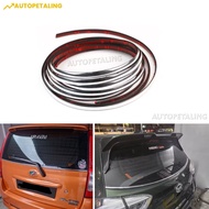 Chrome Lining Belakang Cermin Myvi Axia Alza Passo Viva Line Chrome Bonet Kereta