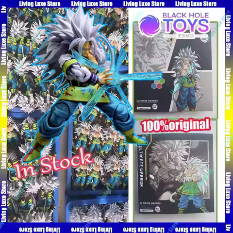 Black Hole Toys & TK Custom Dragon Ball SHF Super Saiyan 5 SSJ 4 Son Goku Son Gohan Xicor Anime Acti