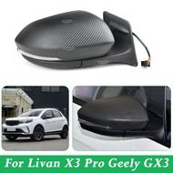 For LiVAN X3 Pro Geely GX3 Car Outside Rearview Mirror Assembly Side Rear View Mirror