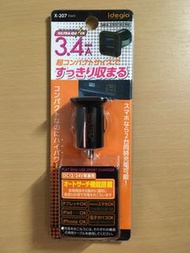 Idegia  日本製 汽車充電USB