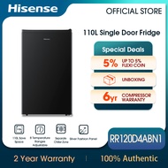 [FREE Installation] Hisense Single Door Refrigerator 单门冰箱 | Black (60L) RR60D4ABN / 4 STAR (110L) RR120D4ABN1