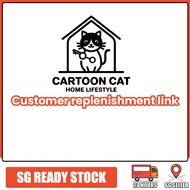 Cartoon Cat Home Lifestyle Customer replenishment link