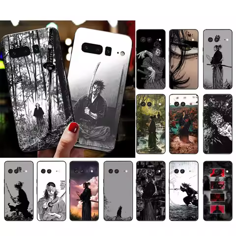 Phone Case For Google Pixel 10 Pro 9 Pro XL 9A 8 7 6 Pro Pixel 8A 7A 6A Pixel 8 7 6 5 Miyamoto Musas