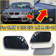 Headlight Washer Nozzle Cover For BMW 5 Series E60 E61 M / LCI M 2003-2010 #51117897211 51117897212
